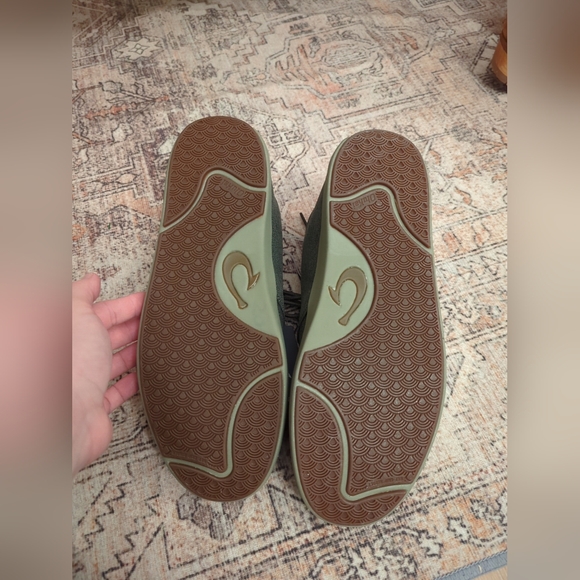 Olukai Nana Hele Wai’apo Olive Chukka Boots Men's Size 10US New - Picture 3 of 6